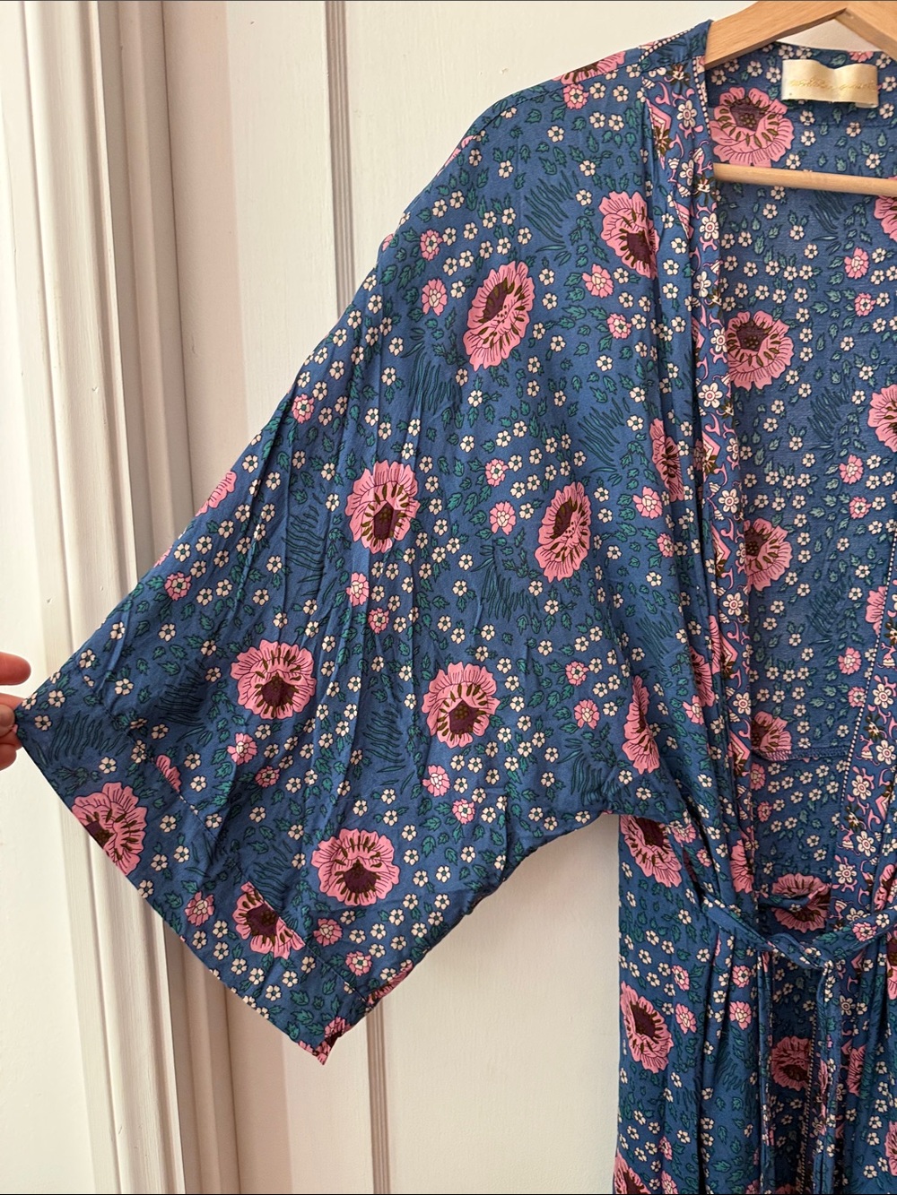 Natalie Martin Vintage Flower Kimono/Wrap Dress - Picture 5 of 9